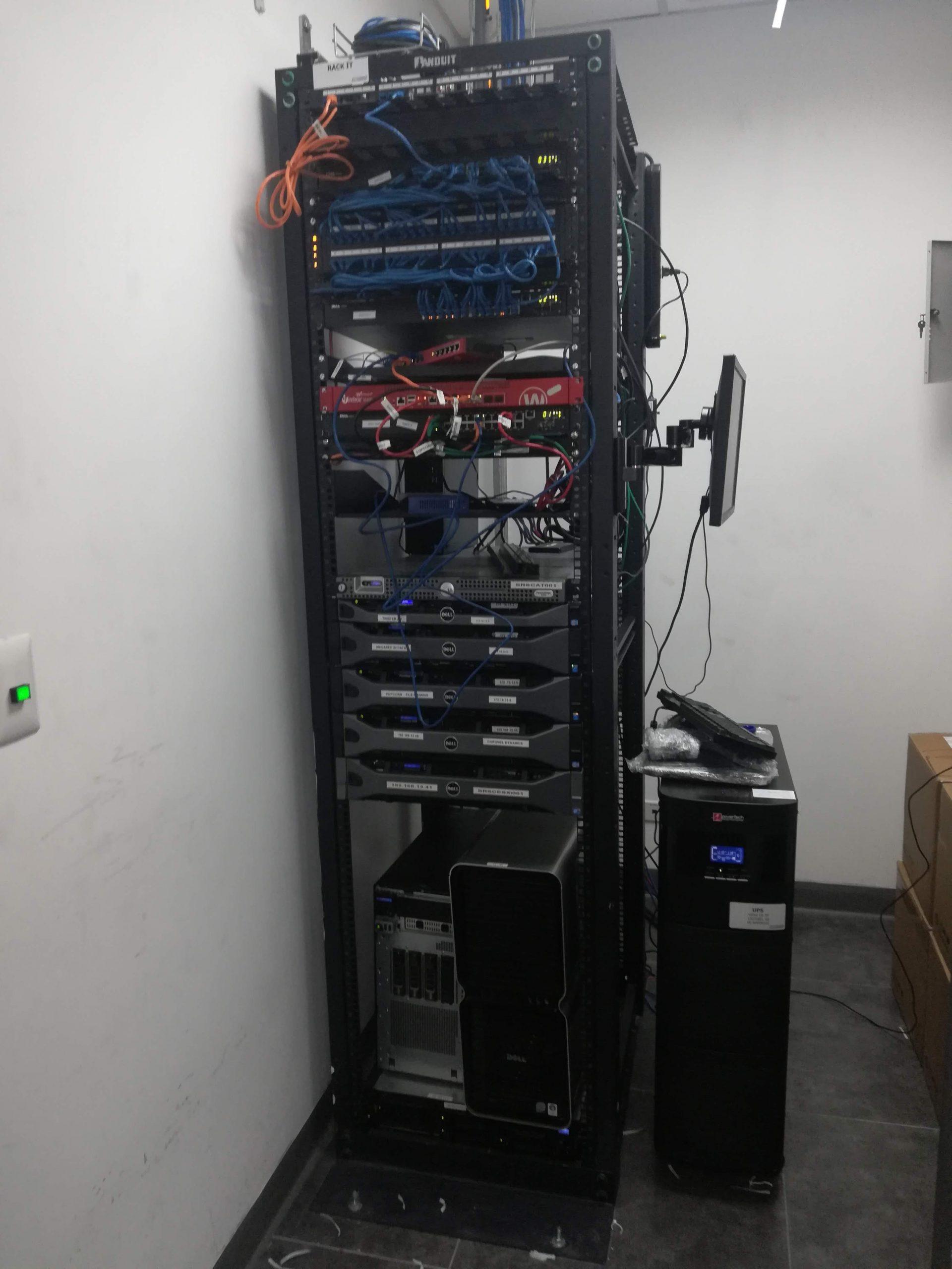 Traslado De Locación Rack De Servidores Y Redes Sirtec Costa Rica 1311